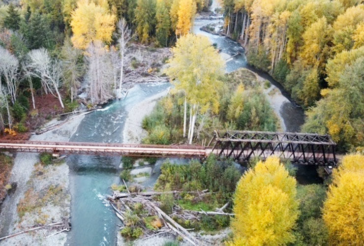 Dungeness Railroad Bridge