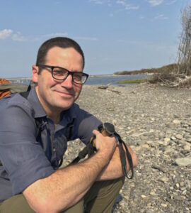 Man on a beach